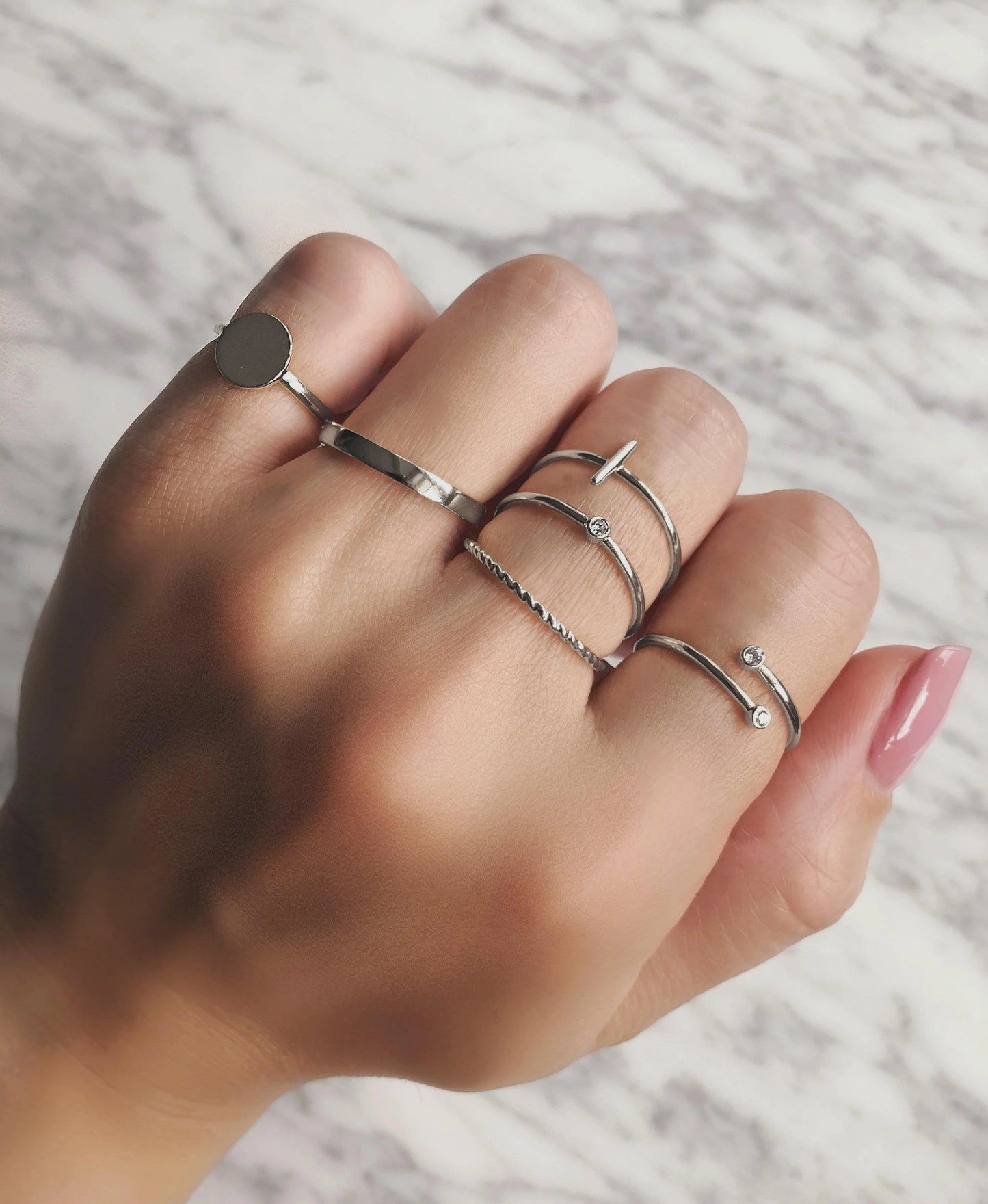 Dainty Rope Ring