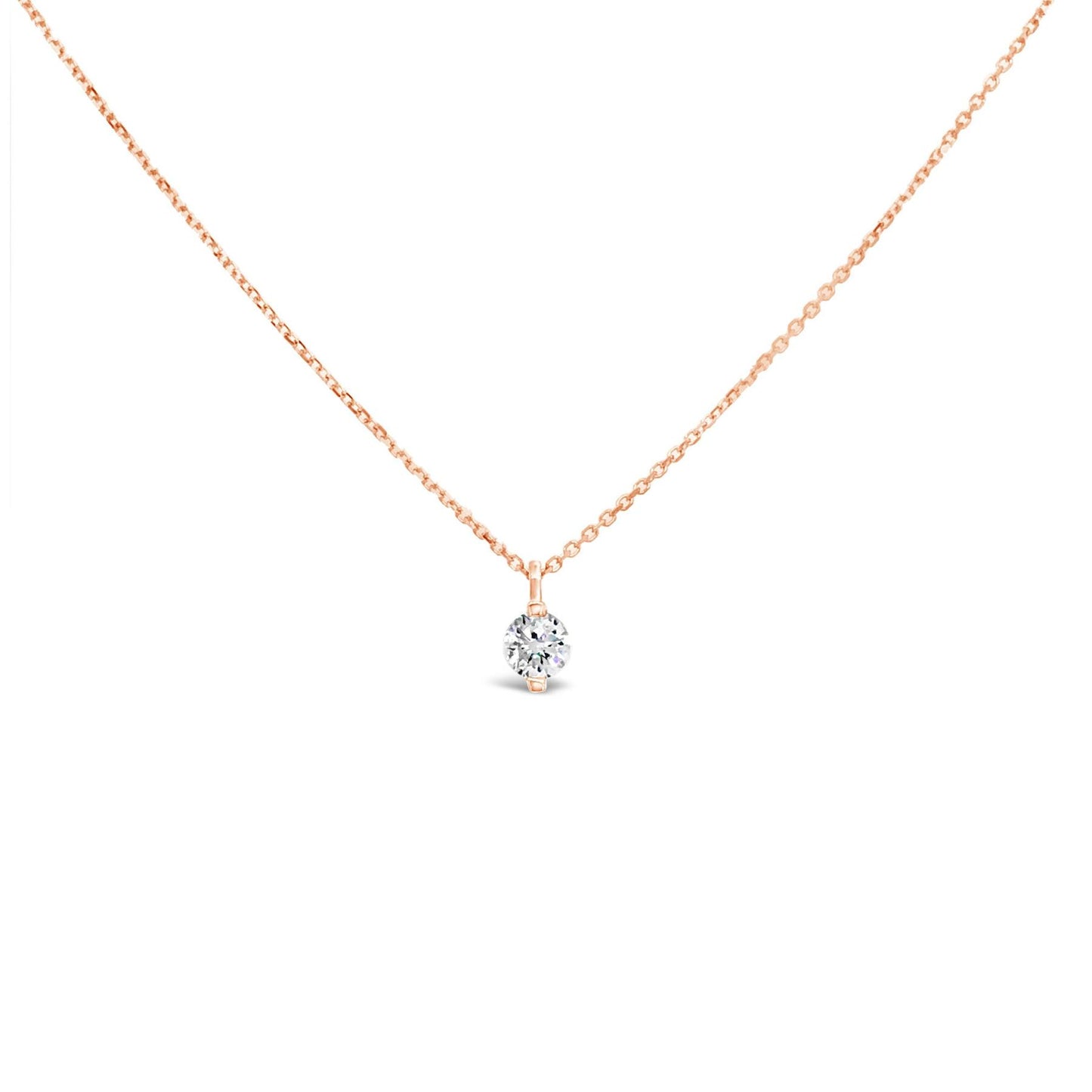 Floating Mini Diamond Necklace