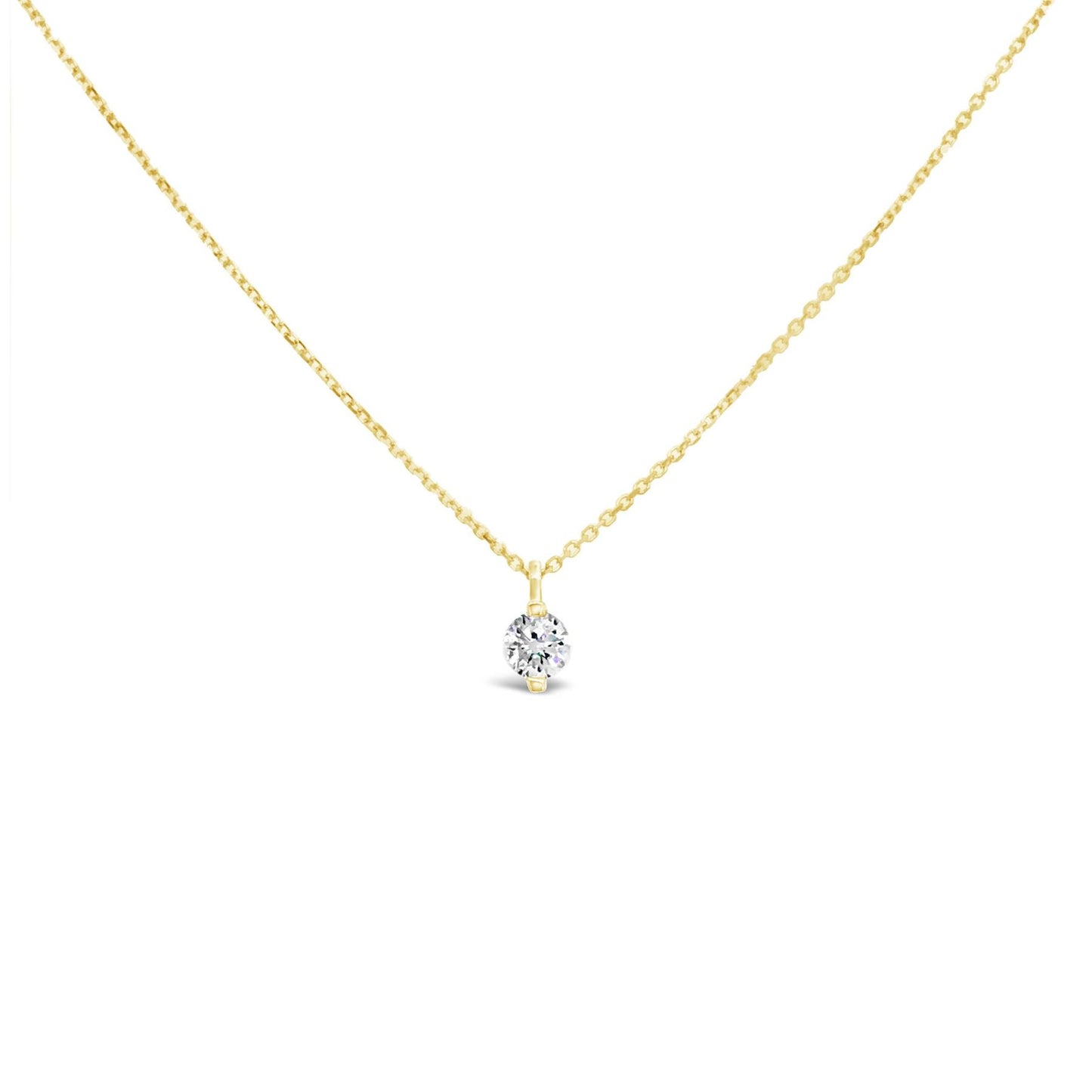 Floating Mini Diamond Necklace