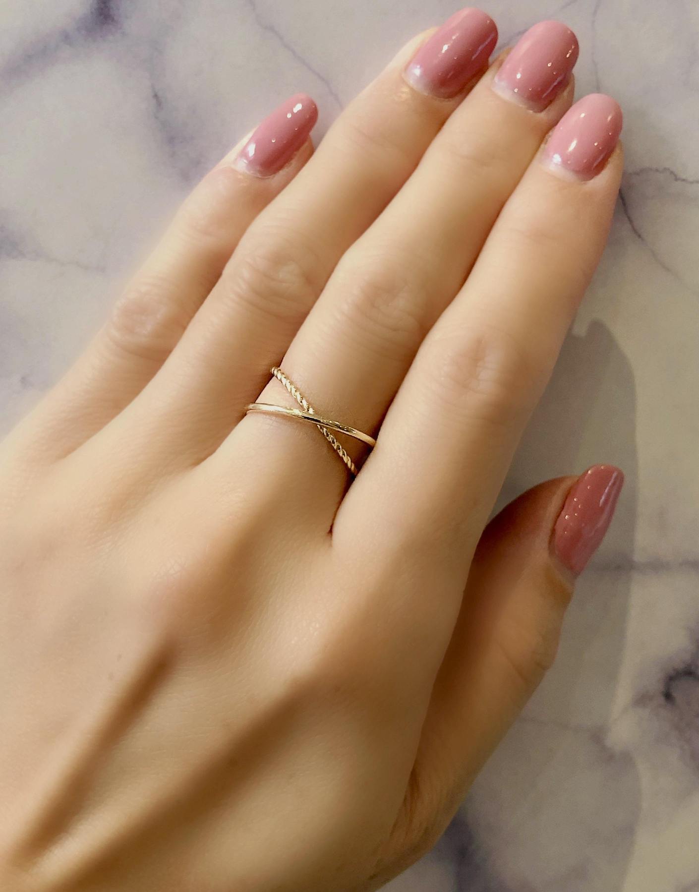 Dainty Double Ring