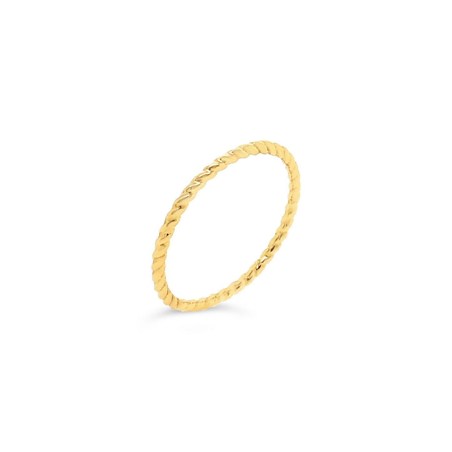 Dainty Rope Ring