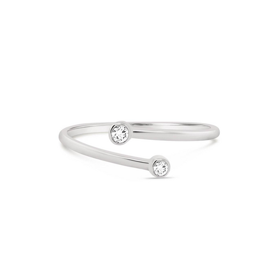 Diamond Bezel Wrap Ring