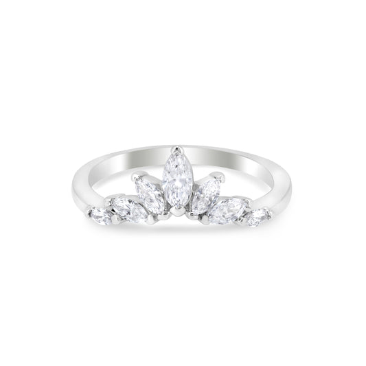Contour Marquise Diamond Ring