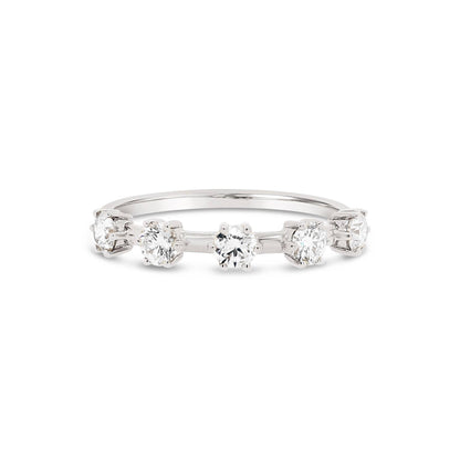 Five-Stone Spaced Diamond Ring - Large