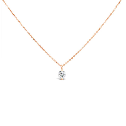 Floating Mini Diamond Necklace