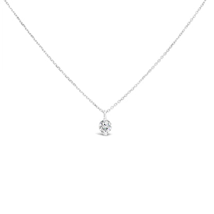 Floating Mini Diamond Necklace