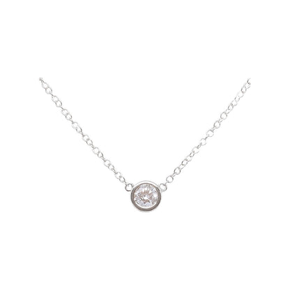 Diamond Bezel Pendant