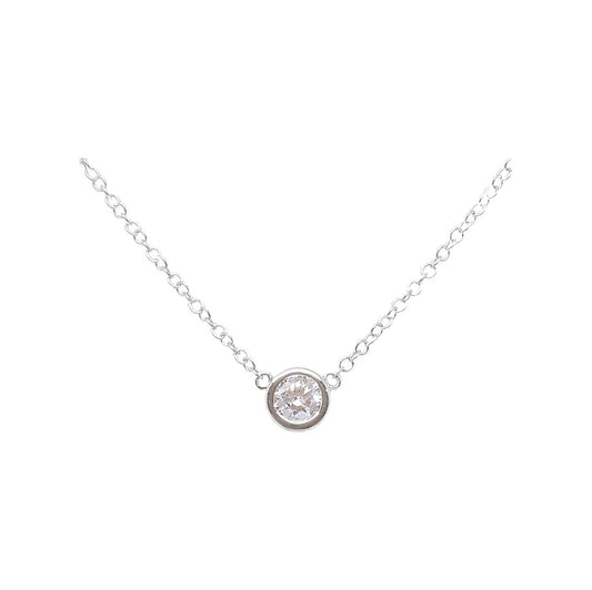 Diamond Bezel Pendant