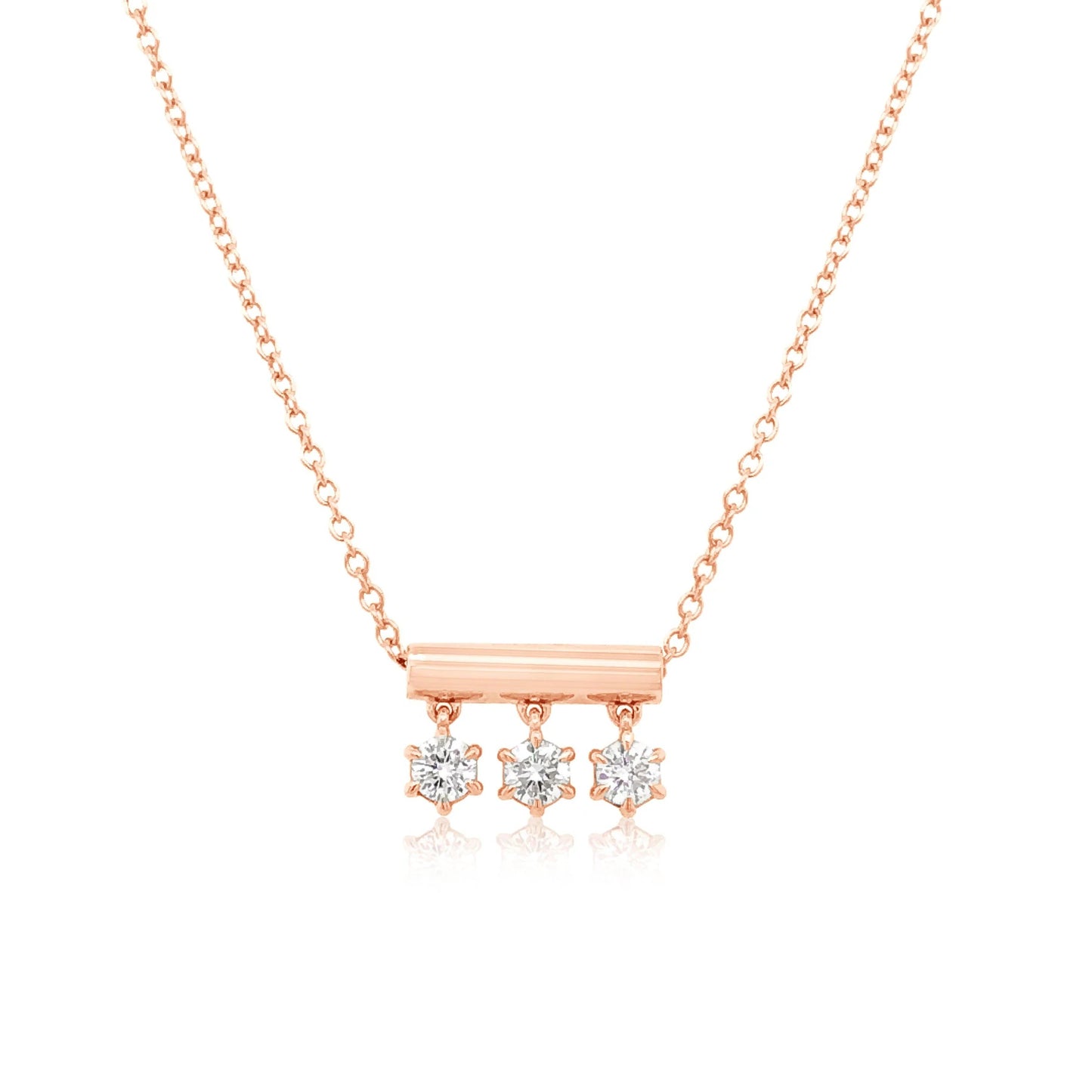 Dangle Diamond Necklace