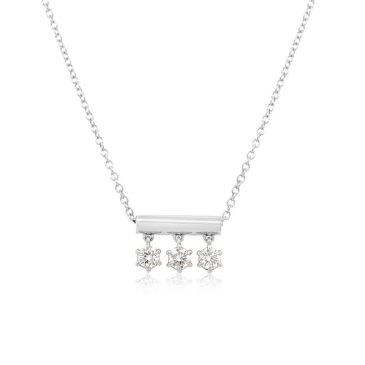 Dangle Diamond Necklace