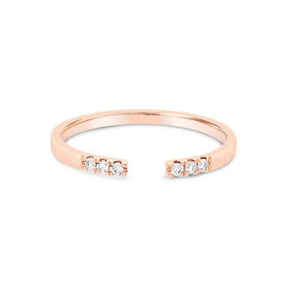 Open Cuff Diamond Ring