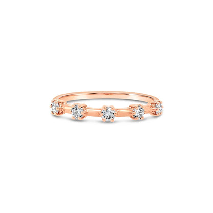 Five-Stone Spaced Diamond Ring
